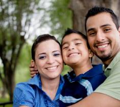 Familia feliz